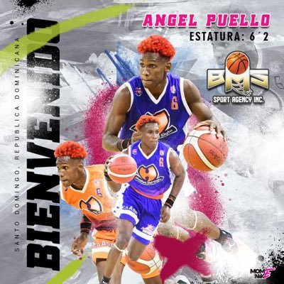 My name is Angel Puello. Im from the Dominican Republic. Im 21 years old, born on November 6th 2002. Im a 6ft’2 151 lbs guard with a high vertical jump