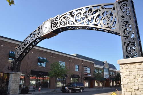 The unique shops along Kercheval Avenue between Cadieux and Neff in Downtown Grosse Pointe.