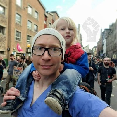NHS Scotland physio. Concerned parent turned eco-socialist activist.  Health for XR. Trade unionist. Community lover. 

Mediocre hill runner, climber, cyclist.