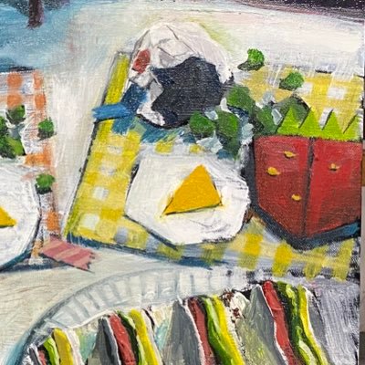 cmonababy's profile picture. 多摩美油画