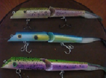 RaslynTackle's profile picture. We are a handcrafted bait company that started with an idea, a desire, and dedication to go after the biggest stripers. All baits are custom and one of a kind.