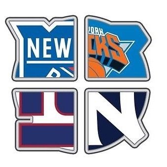 Rangers Giants Yankees Knicks