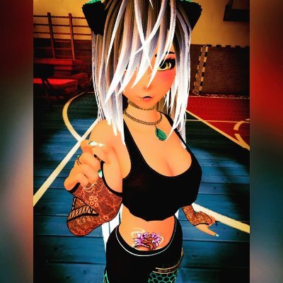 I'm Khaza, I go by she/they. I am a amateur full-time 3D Artist with more than 5 years of experience with VRChat. I use Unity and Blender to make avatars.