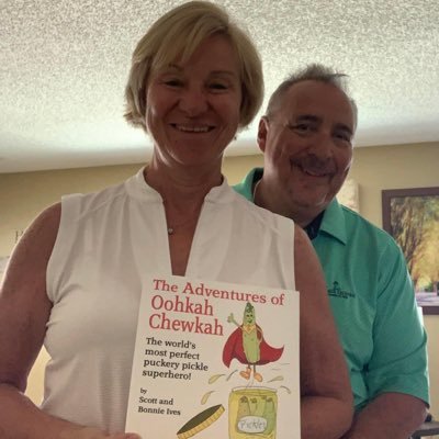 Bonnie Ives and I are the authors of The Adventures of Oohkah Chewkah, the worlds most perfect, puckery pickle!