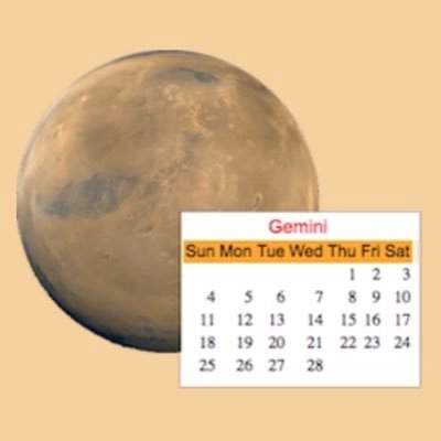 When is your Martian birthday?