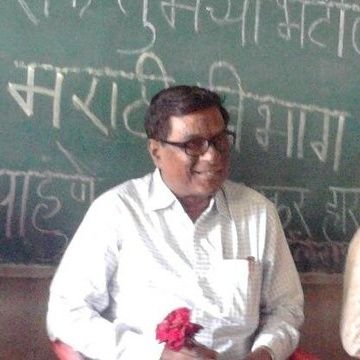 Ex  Professor and research guide,
Ex Principal,new model degree college. Hingoli,
Author of 11books....