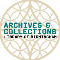 Birmingham Archives & Collections (@theironroom) 's Twitter Profile Photo Birmingham Archives & Collections (@theironroom) 's Twitter Profile Photo