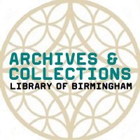 Birmingham Archives & Collections(@TheIronRoom) 's Twitter Profile Photo