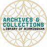 TheIronRoom's profile picture. Preserving & sharing 800 years of Birmingham's history @libraryofbham. Follow our blog https://t.co/88zxyYhnfa Enquiries: archives.heritage@birmingham.gov.uk