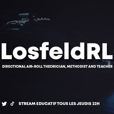LosfeldRL's profile picture. Rocket League directional air-roll theorician, methodist and teacher.
Wazzup