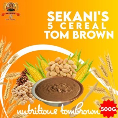 Five Cereals Tom Brown. We have distributors in different states• We offer 10% commission to distributors. Dm Us!
On a mission to Healthy living!!!❤️