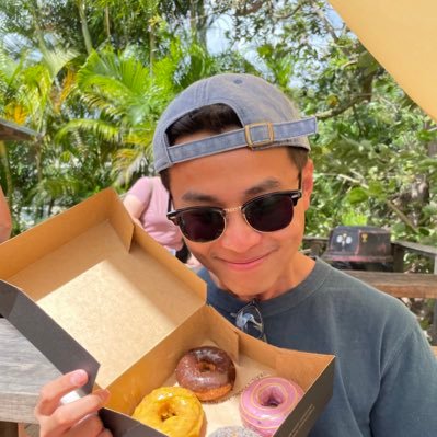 Just me vibing with my doughnuts