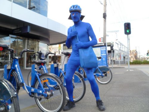 MibsyBlue's profile picture. Melbourne's #1 most frequent user of Melbourne Bike Share and Unofficial Ambassador for Healthy Living.