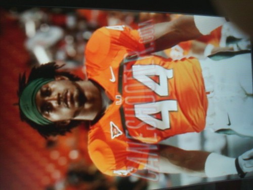 University of Miami  football player