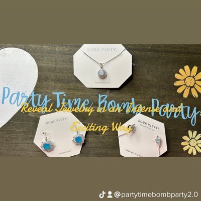 order link to my shop is in the website. All jewelry is revealed as a surprise. Live Streaming on Facebook and TikTok follow both business pages