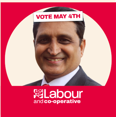 Labour & Co-Operative candidate for Blenheim Park Ward, Southend City. Promoted by Kevin Robinson, on behalf of Shahid Nadeem, both at 268 Sutton Road, SS2 5ET.