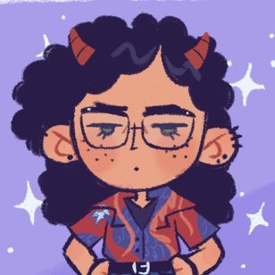 ⚠️WARNING: Tall, Queer, and ADHD as fuck⚠️ Adrian - 27 - they/them. picrew by @fuzzmeffa