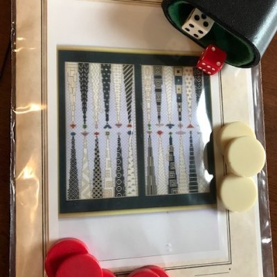 This Backgammon Board Cross-Stitch and Needlepoint Chart is the perfect gift idea for the crafty crafter in your family!