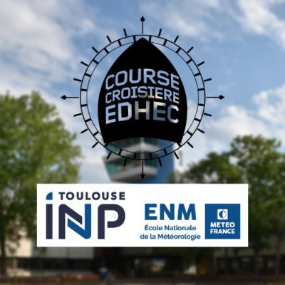 🌥️🏃‍Participation de l'ENM à la 55ème Course Croisière Edhec à Brest du 15 au 22 avril.  Assistance météo et défi Trail/Triathlon. @ENGIEgroup @meteorage__