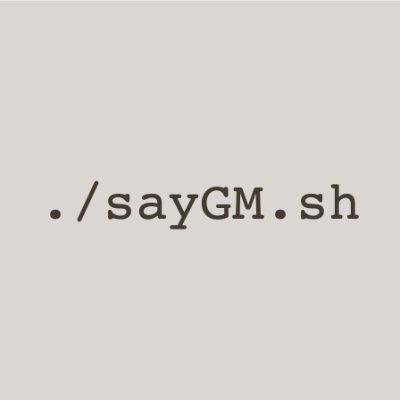 5401 completely on-chain terminals; greeting each owner of the token with a friendly gm. 30 different terminal themes. Infinitely grows to track every owner.