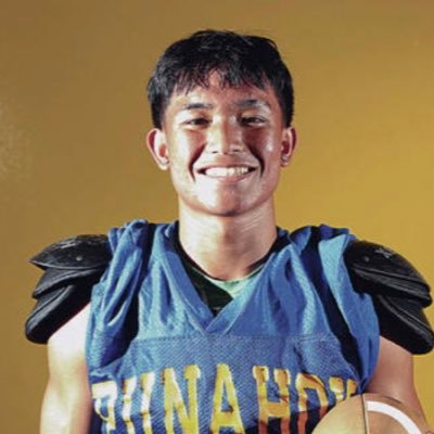 | 4G || 2024 || Slot @ Punahou School || 5’7” 165lbs. || (808) 230-9304 || 3.7 GPA || State leader in touchdown receptions nmacapulay24@punahou.edu |