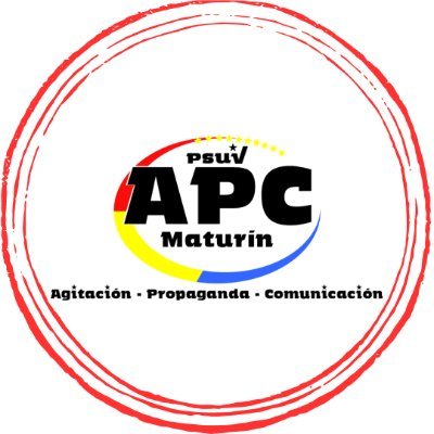 Cuenta Oficial de la Secretaría de Agitación, Propaganda y Comunicación (APC) del Partido Socialista Unido de Venezuela (PSUV) del municipio Maturín