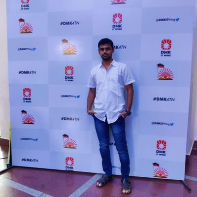 iArunJeevaRaja's profile picture. மாவட்ட துணை ஒருங்கிணைப்பாளர் - IT Wing |வடக்கு மாவட்ட திமுக🏴🚩| ஓங்கி ஒலிக்கும் என் தமிழ் ஒரு போதும் ஓயாது | 
தமிழ் உணர்வாளன்💪 💘😍