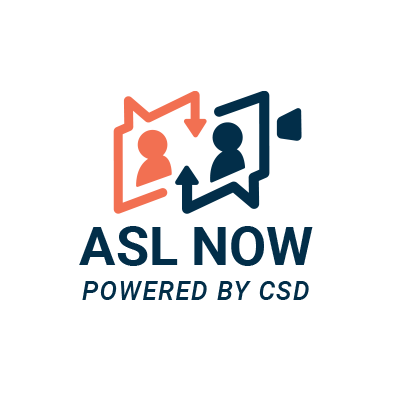 ASL Now is a service that allows you to communicate with your Deaf customers directly in ASL without using third-party interpreters.