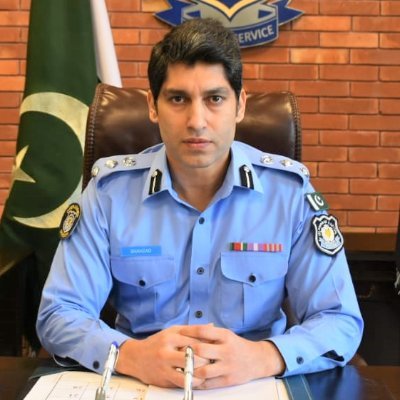Government of Pakistan, Police Service of Pakistan (PSP). Presently serving as Director FIA, Islamabad Zone. Previously served as CPO Rawalpindi & DIG Islamabad
