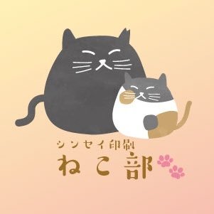 愛知県一宮市 シンセイ印刷の猫を愛するスタッフが集まって出来た #シンセイ印刷ねこ部 です🐈‍⬛ 保護猫活動寄付のための #うちの猫健康手帳 など販売しております。（https://t.co/IXJBdjgGAo） （https://t.co/bNNuxzWPU8）