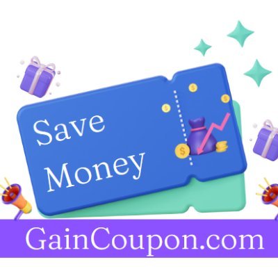 Welcome to GainCoupon, your ultimate source for the latest and hottest coupon codes, promo deals, and irresistible offers💸

#Coupons #Deals #PromoCodes #Saving