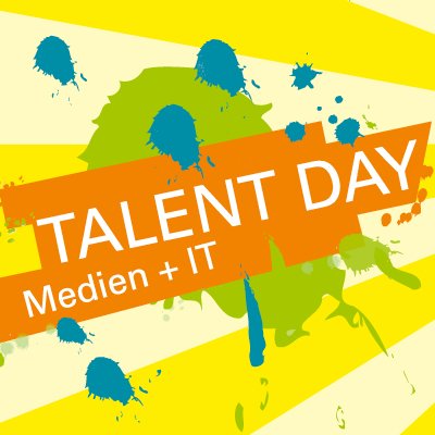 talentday2024's profile picture. Am TALENT DAY hast Du die großartige Chance, hinter die Kulissen von #Unternehmen der #Medien- & #IT-Wirtschaft zu blicken.  https://t.co/sRqKQNQ7Jf.