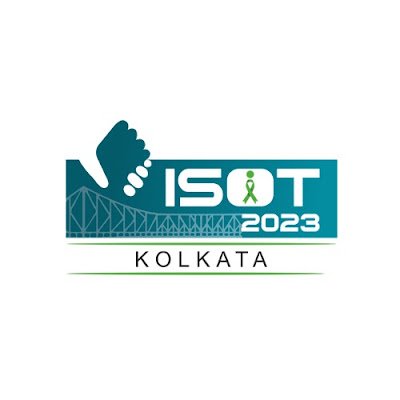 33rd Annual Conference of Indian Society of Organ Transplantation - ISOT 2023 scheduled to be held from Oct 5 - 8, 2023 at ITC Royal Bengal, Kolkata