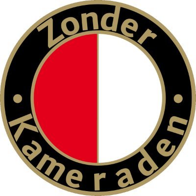 Ik volg mijn grote liefde Feyenoord, maar heb geen kameraden in de buurt.⚽🔴⚪