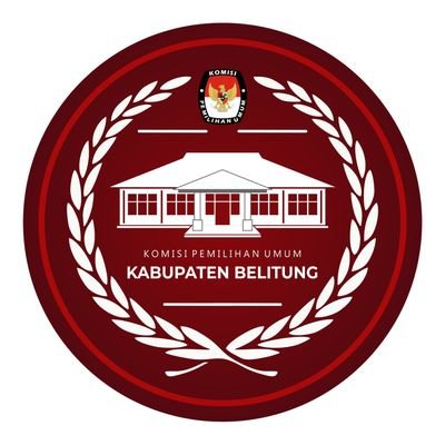 Akun media sosial Twitter resmi Komisi Pemilihan Umum Kabupaten Belitung