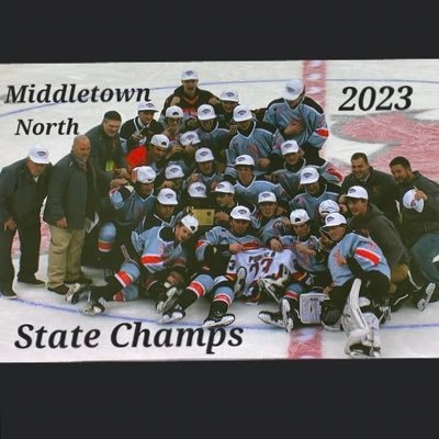 Official account of Middletown North JV and Varsity Ice Hockey 2023, 2015 Public B State Champs. 2022 Handchen Cup Champs, ‘22,’23 and ‘24 Mayor’s Cup Champions