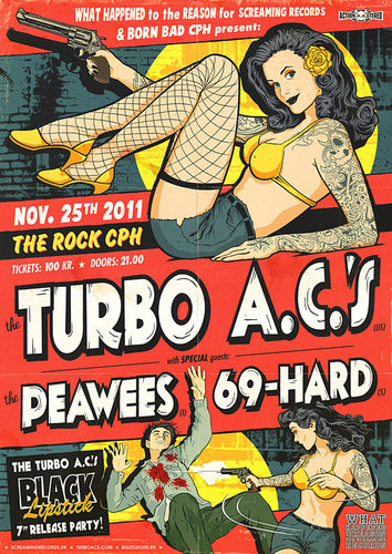Copenhagen based promotors specializing in punk rock, psychobilly, Oi! and ska. 10+ years & 100+ artists