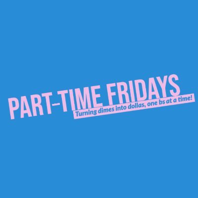 Welcome to Part-Time Fridays Podcast! Give us a listen! #PTF | https://t.co/6Wd10JT7Bg