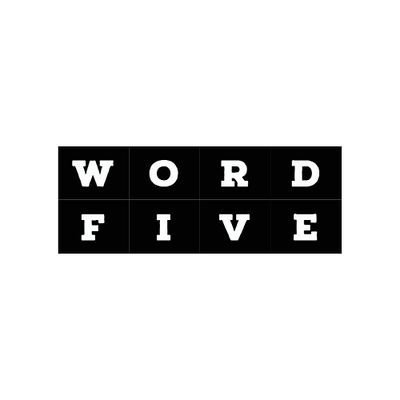 Wordfive: a NEW classic word puzzle! Available on browsers and papers.