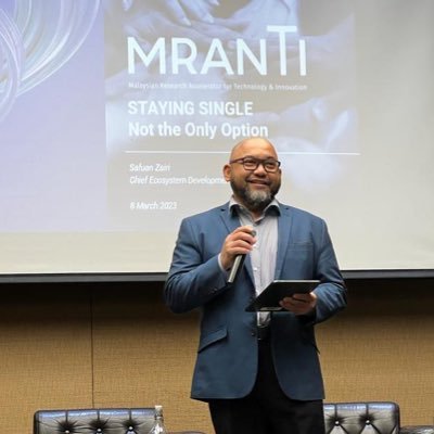 Chief Ecosystem Development Officer @ Malaysian Research Accelerator for Technology & Innovation (MRANTI)