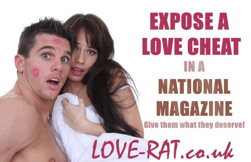 ExposeLoveRat's profile picture. Have you ever been cheated on by a dirty, mangy, sneaky love rat? 
Get your revenge by sharing your story, and getting some cash for all your heartache!