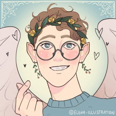 I think I'm funny (they/them)- profile picrew from Elena-Illustration