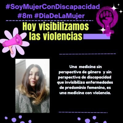 Superviviente/Feminista/Activista/Mamá

#SFC #EncefalomielitisMiálgica #fibromialgia #SQM #disautonomía #Sjogren #POTS #TDAH #asperger #DiscapacidadOrganica...