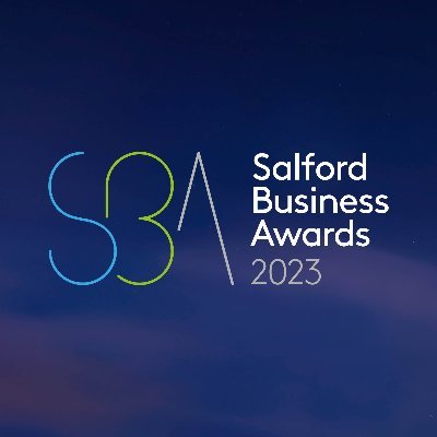 The 2023 Salford Business Awards organised by @SalfordUni, @TheBusinessGrp & @SalfordCouncil. Tweet us using #2023SBA