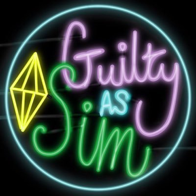 Guilty As Sim Podcast. Hosts @peafrogsims and @hiphipreneeYT.