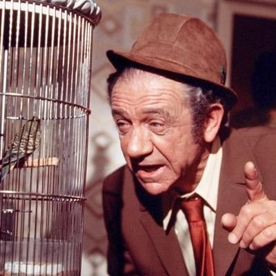 I am not the ghost of Sid James.