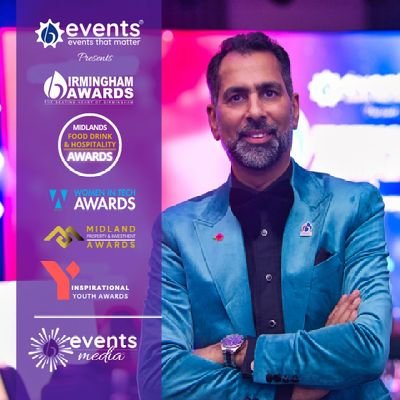 Co-Founder & MD of @BirminghamAward @IYAwards @MfdhAwards @WITAwards @MPIAwards MD & Editor in Chief @TheAsianToday #Proud #Brummie