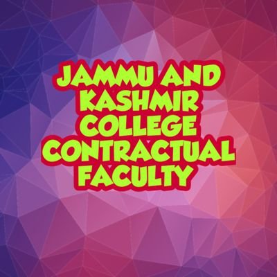 A joint effort for whole JK College Contractual Faculty to Create a common and solid platform to look into concerned issues and to develop consensus cum unity