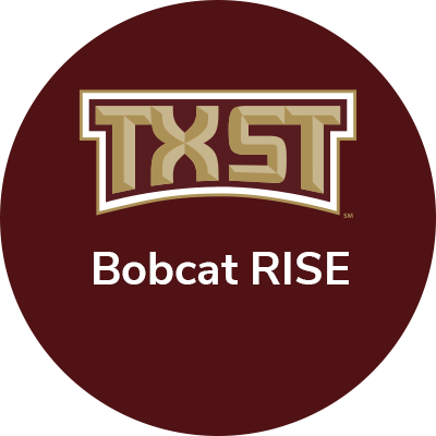 Bobcat RISE is TXST's four-year residential inclusive postsecondary education program for students with intellectual and developmental disabilities.