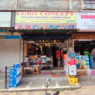 We are Distributors & Wholesalers of Jk Welding Machines, Power Tools.
Euro Concept, Nanapeth, Pune.
We have been in this business since 2010.